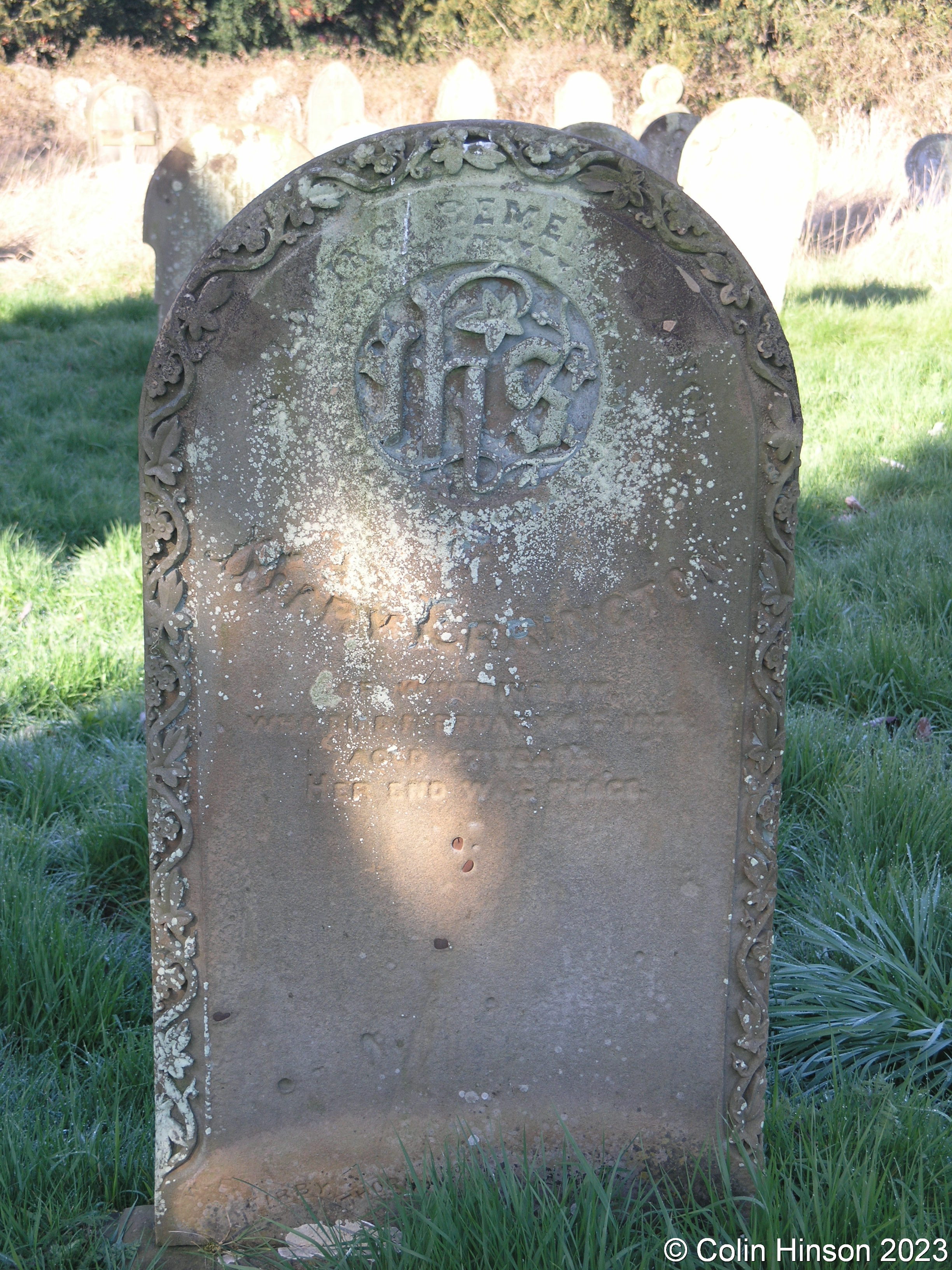 Churchyard Rillington GENUKI: Rillington Churchyard gravestones etc., Yorkshire (East Riding)