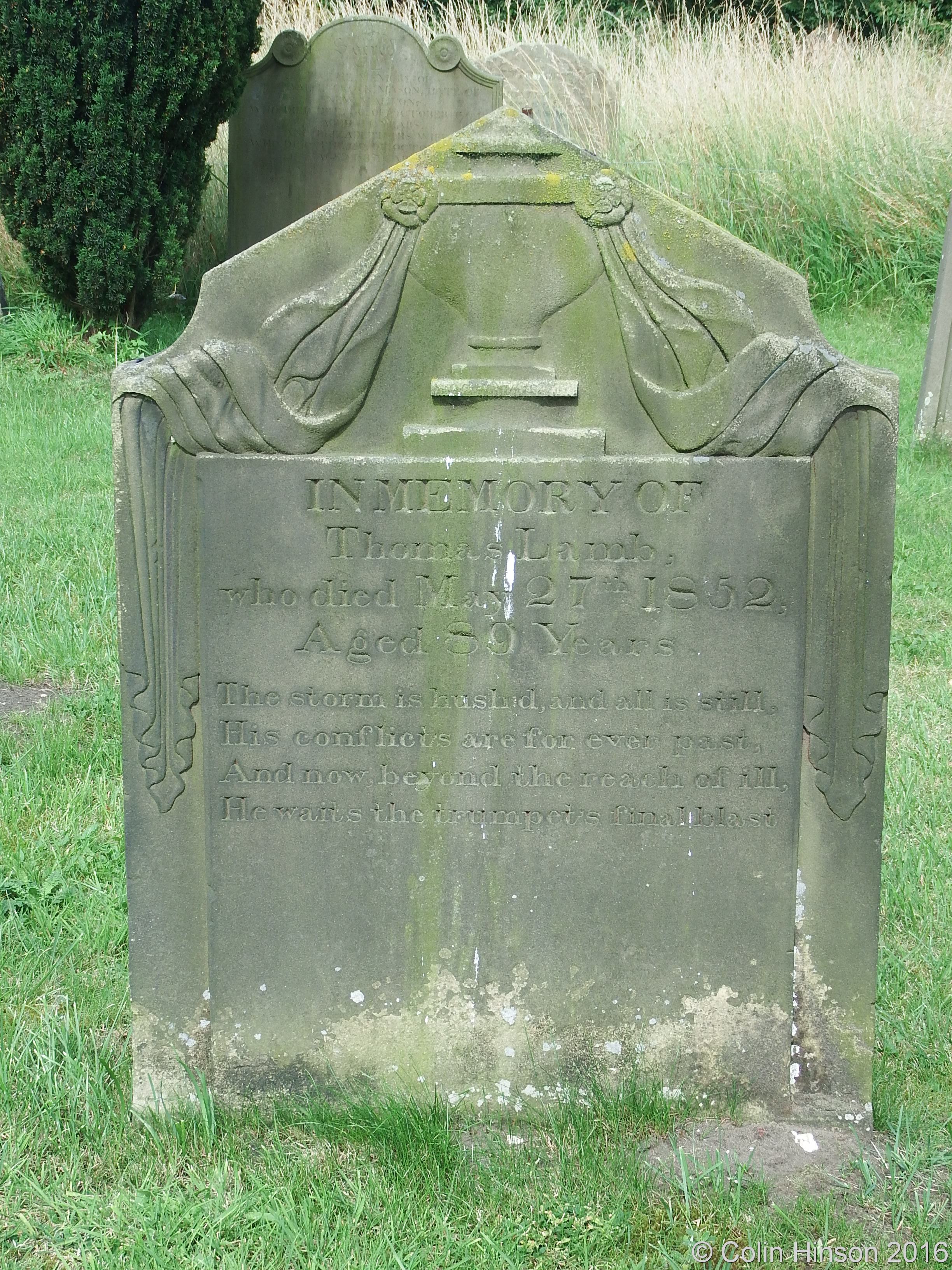 Churchyard Rillington GENUKI: Rillington Churchyard gravestones etc., Yorkshire (East Riding)
