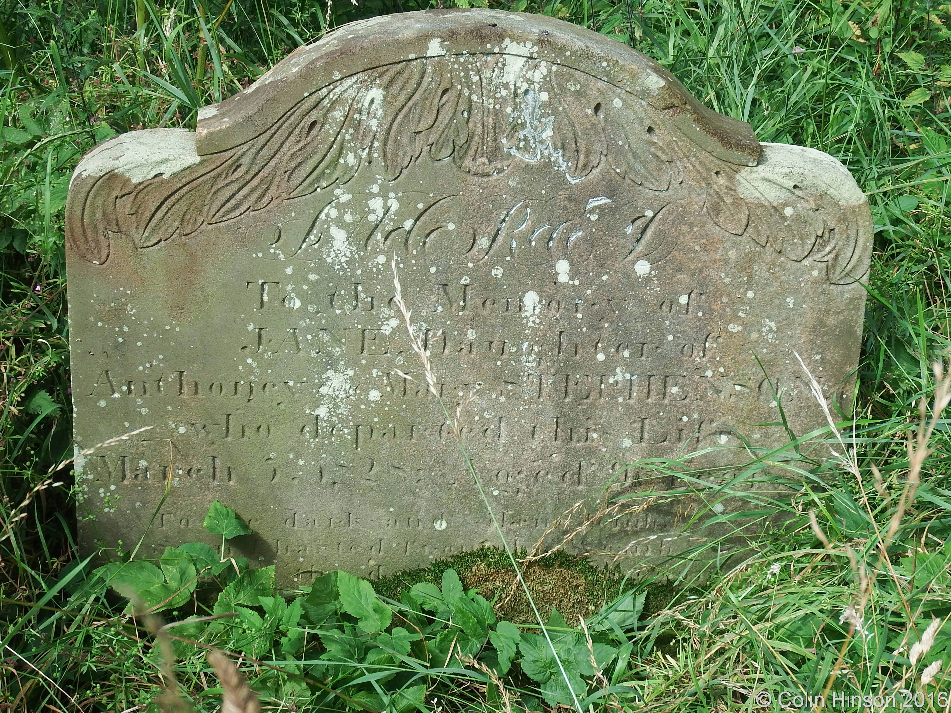 Churchyard Rillington GENUKI: Rillington Churchyard gravestones etc., Yorkshire (East Riding)