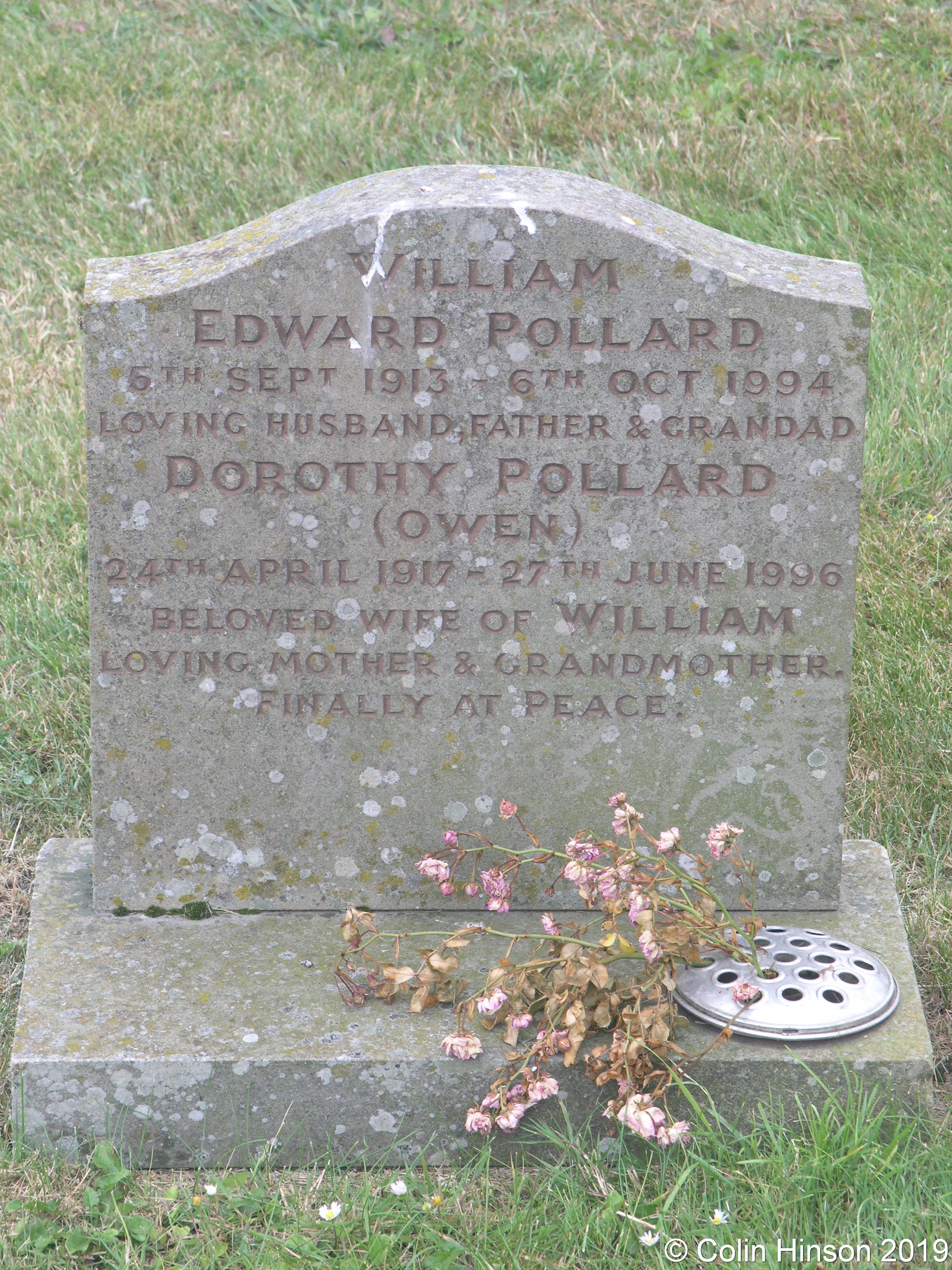 GENUKI Swine Churchyard gravestones etc., Yorkshire (East Riding)