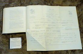 photograph of the book